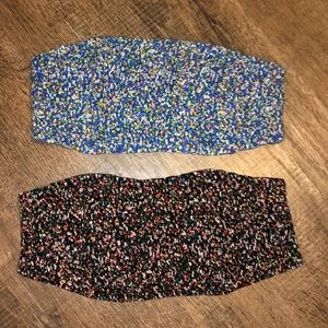 2 Free People Bandeau Tops